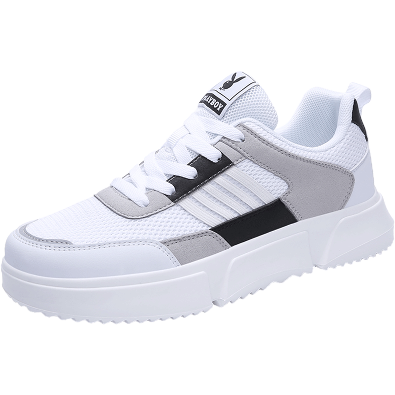 花花公子男鞋2019夏季新款青年运动休闲鞋韩版潮流低帮学生鞋子男