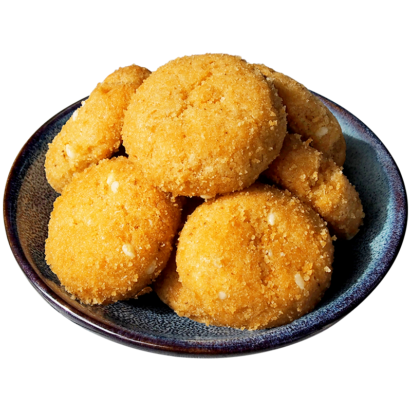 闻酥园糕点椒盐小桃酥 成都文殊院街宫廷酥饼消磨时间耐吃小零食