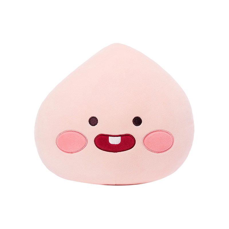 kakao friends 卡通抱枕沙发床头靠垫玩偶啵啵桃屁桃腰枕午睡公仔