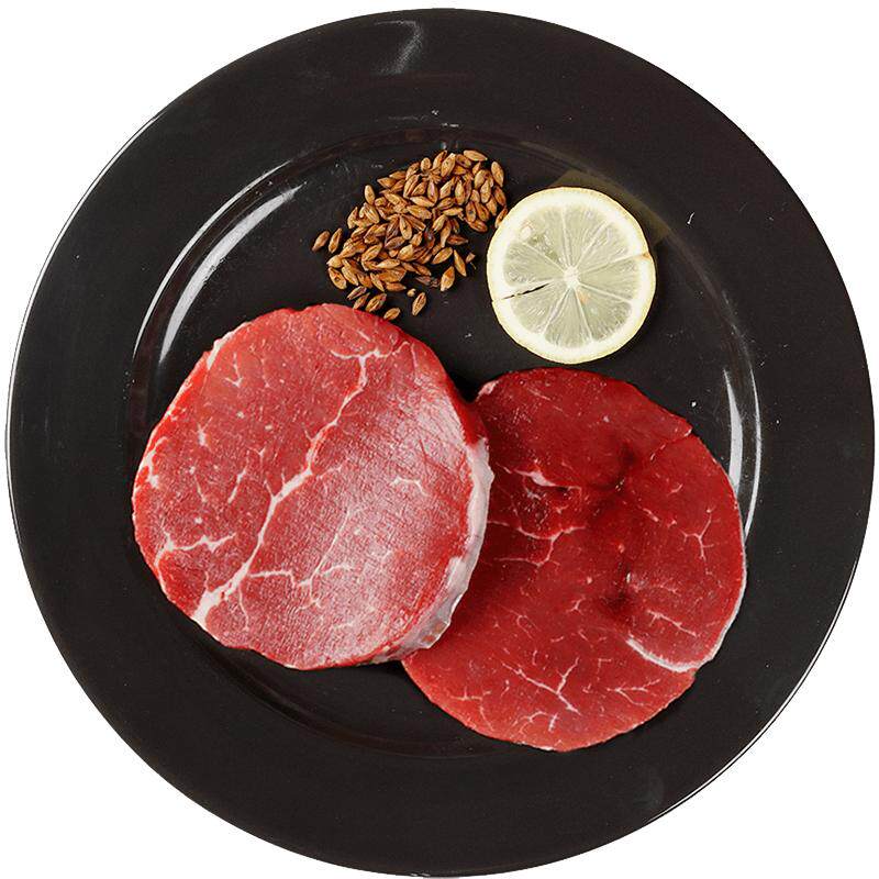 【冰鲜短保】有机安格斯菲力牛排原切儿童里脊宝宝辅食厚切谷饲