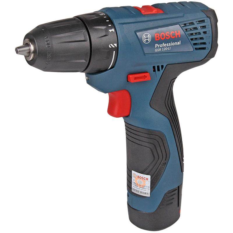 博世新款gsr120锂电充电钻家用手电钻电动螺丝刀12v起子机电动钻