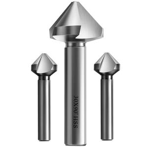 三刃90度单刃不锈钢扩孔钻刀倒角刀