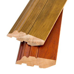 柳树湾 纯实木 踢脚线 野生番龙眼 白色烤漆 清水漆 地板 地脚线