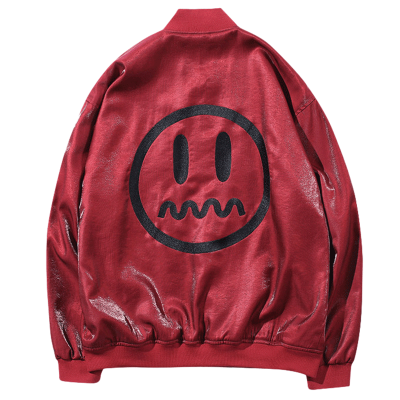 beaster小恶魔鬼脸潮牌嘻哈bf风情侣装外套男棒球服国潮oversize