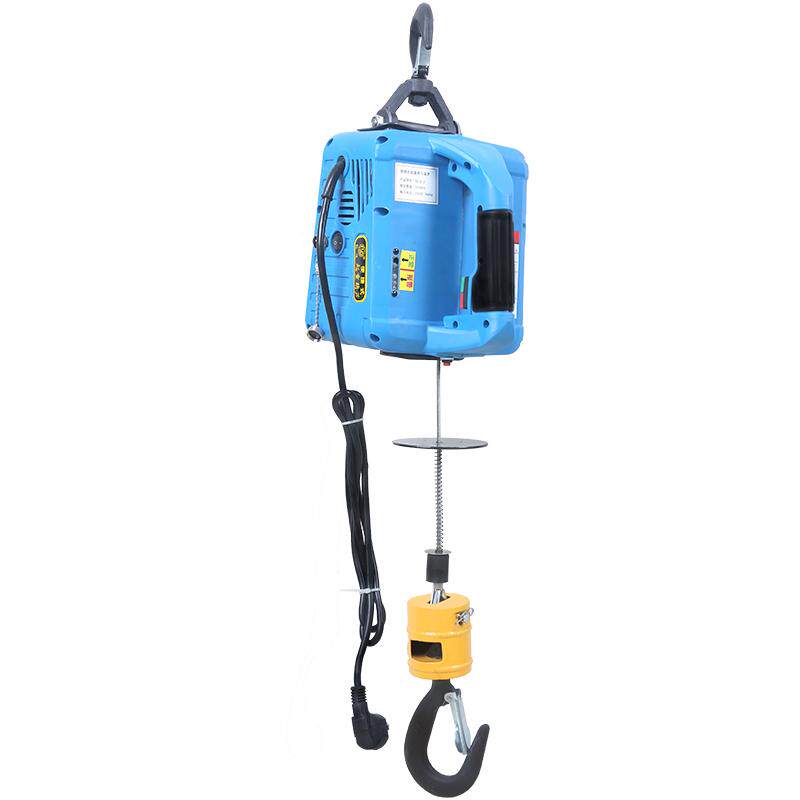微型电动葫芦220v便携式小吊机家用小型提升机建筑装修遥控电葫芦