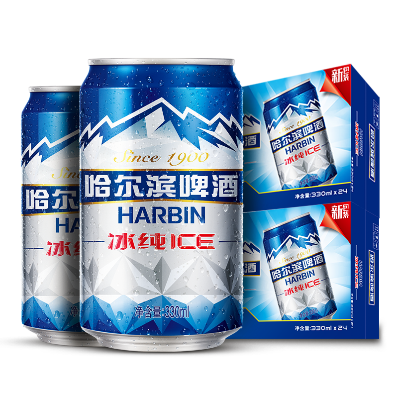 纠错商品 哈尔滨啤酒 冰纯330ml*24听 描述:哈尔滨啤酒,冰纯系列,清冽