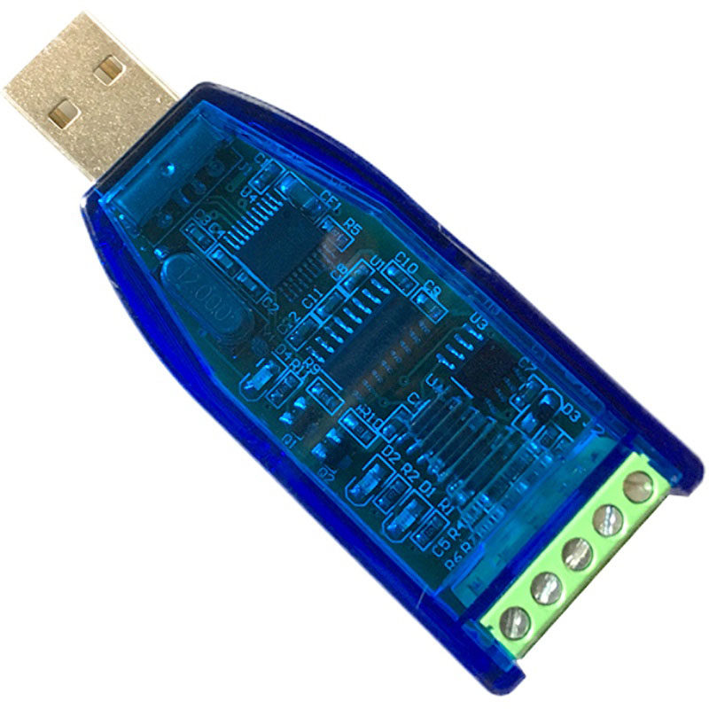 usb转232 485串口线通讯模块工业级usb转rs485转换器ch340转接头