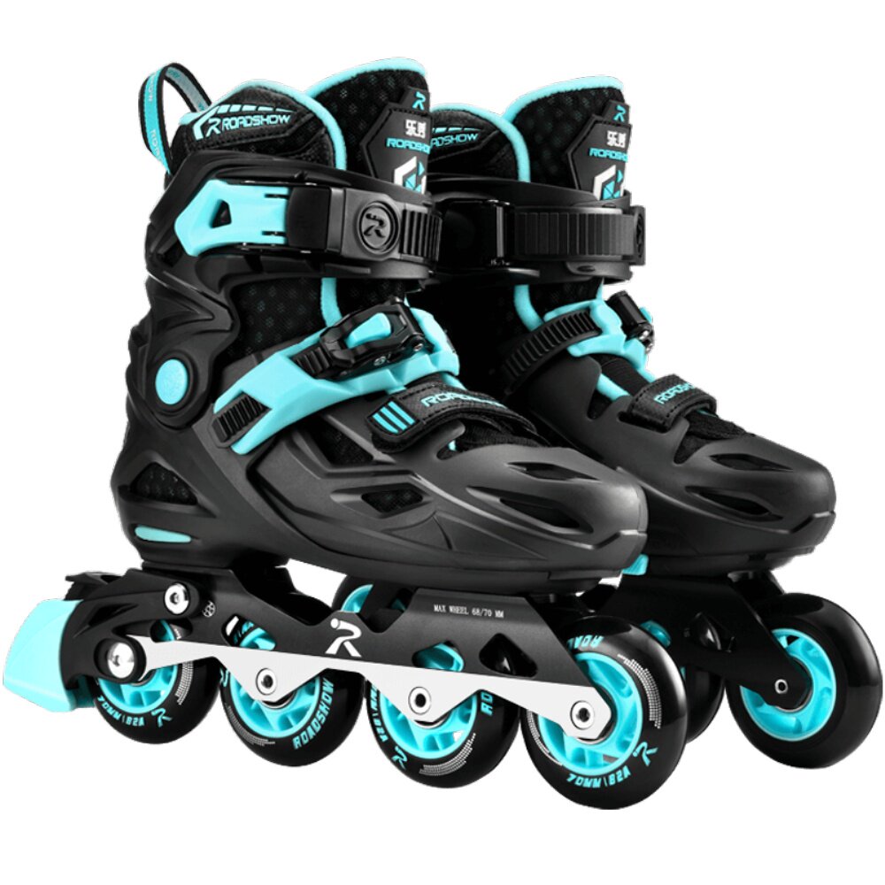 乐秀rx1g轮滑鞋儿童初学者全套装男女童专业滑冰旱冰鞋可调溜冰鞋