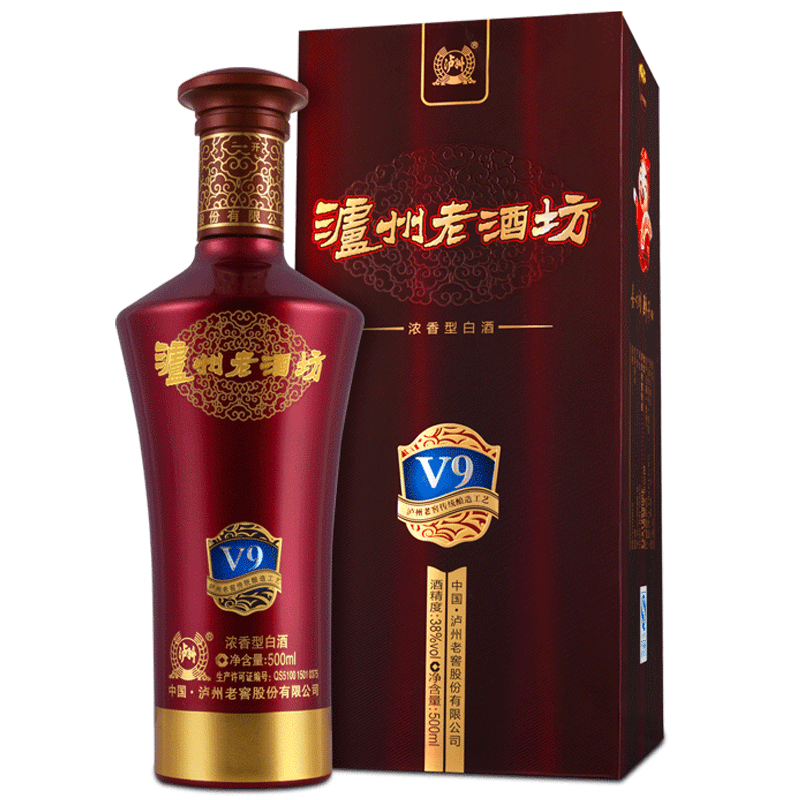 泸州老酒坊v6 52度图片