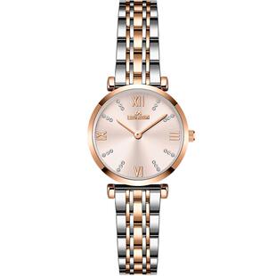 la满天星手表女小众轻奢钢带石英表简约气质镶钻刻度女士女表 券