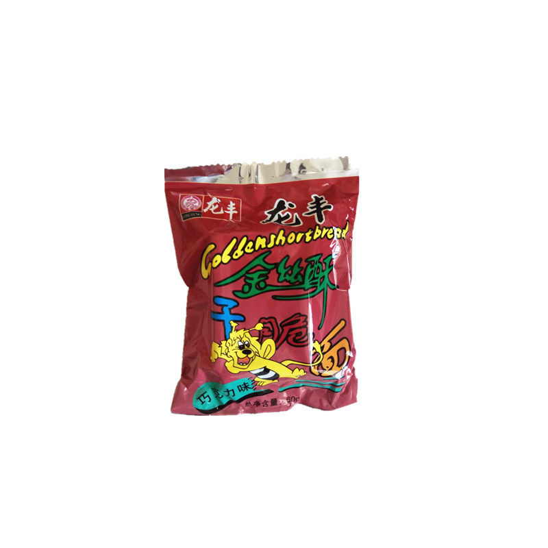 龙丰金丝酥方便面巧克力味干脆面网红童年经典零食特产整箱30包