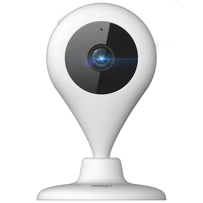 360小水滴摄像机夜视版智能家用高清1080p无线wifi网络监控摄像头