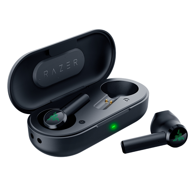 razer雷蛇战锤狂鲨真无线低延迟蓝牙手机游戏入耳式音乐运动耳机