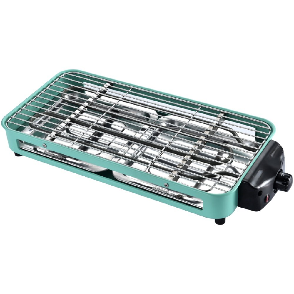 电烧烤炉家用电烧烤架子无烟烤炉小型烤肉炉烤串室内电烤盘烤串机