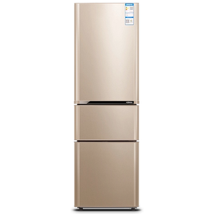 康佳206升家用三门式电冰箱