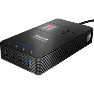 车载逆变器12v24v转220v 多功能点烟器转换器插座车用充电器通用
