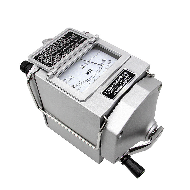 金川500v兆欧表zc25-3-4高精度1000v绝缘电阻测试仪摇表电工2500v