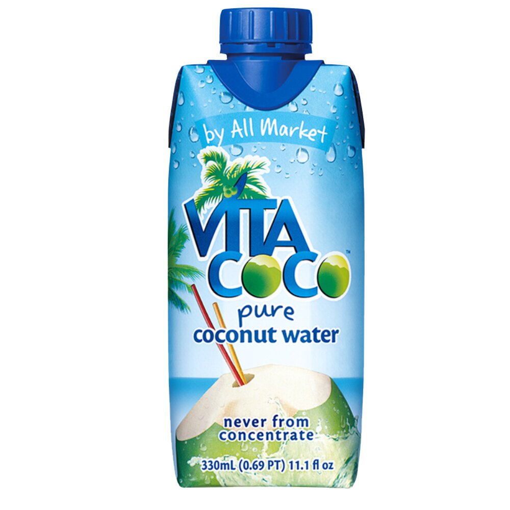 vitacoco唯他可可进口椰子水饮料330ml*12原味果汁整箱饮品 临期