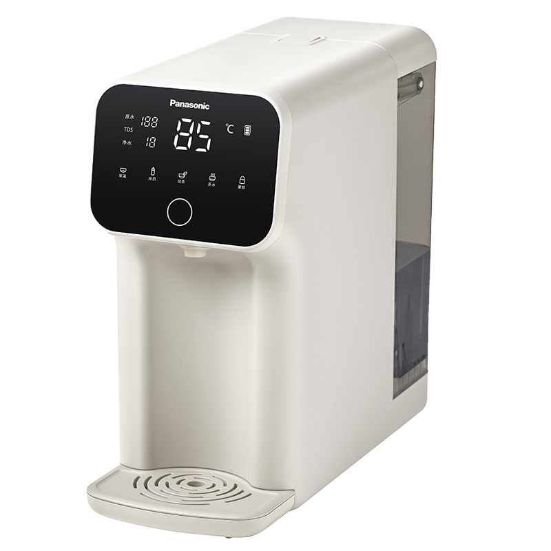 松下净水器家用ro反渗透净水器厨房直饮加热家用一体台式饮水机