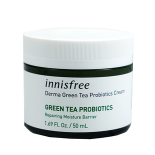 韩国正品 innisfree悦诗风吟绿茶益生菌面霜 乳酸菌深度补水保湿 券