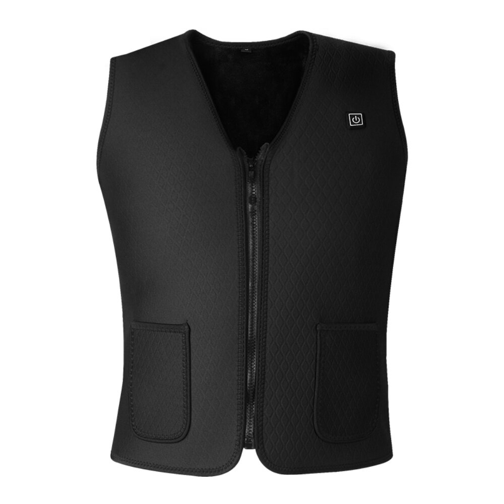 日本智能恒温电热马甲男背心女充电发热保暖全身自发热加热马夹冬