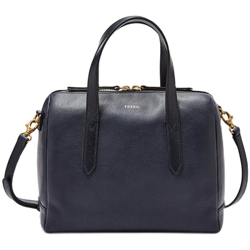 fossil化石女包 通勤高级感手提包单肩斜挎包女波士顿包水桶包