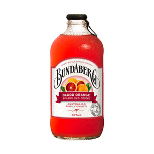 bundaberg澳洲宾得宝血橙饮料汽水375ml*6瓶碳酸饮料进口网红饮料 券