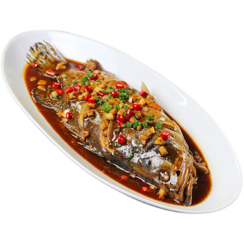 胡兴堂安徽特产徽州黄山臭鳜鱼熟鱼臭桂鱼净膛酒店熟食礼盒送礼