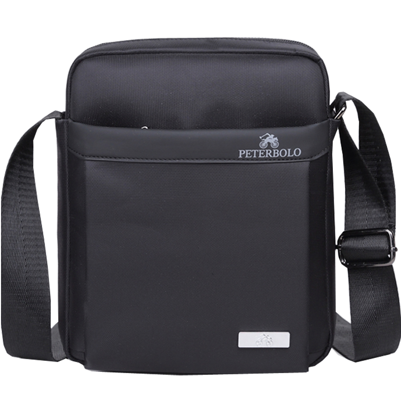 男包牛津布单肩包男斜挎包休闲帆布包男士包包背包小包商务公文包