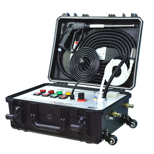 乐善地暖清洗机脉冲洗热水器多功能商用全自动自来水管道清洗设备