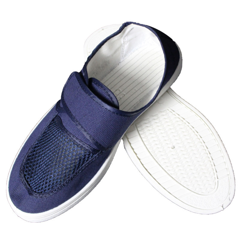 夏季防静电鞋防尘无尘洁净食品厂加厚软底网面工作透气舒适男女款