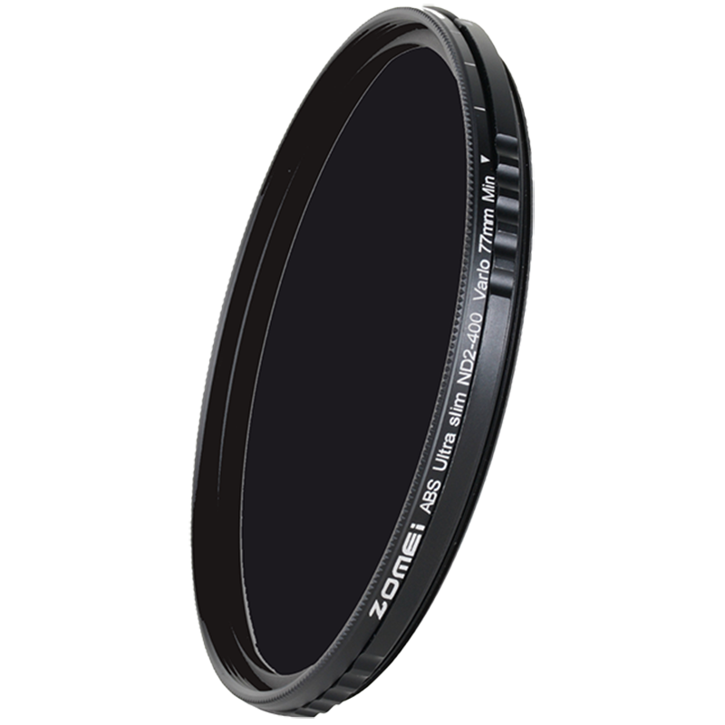 卓美防抱死可调nd2-400减光镜nd镜49 52 58 67 72 77 82mm中灰滤镜