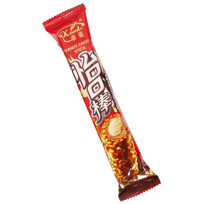 帝诺26g*20支/盒520克怡口棒花生酱夹心米果巧克力棒(代可可脂)