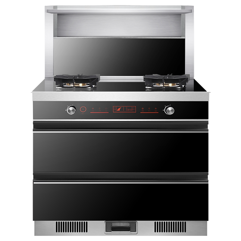 megalo美嘉乐集成灶燃气灶一体机柜蒸烤箱油烟机家用一体灶体验2个月