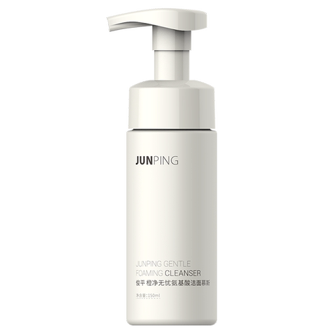junping俊平大魔氨基酸洗面奶女 温和清洁泡沫大橙子洁面慕斯