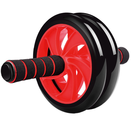 自动回弹健腹轮腹肌速成神器滚轮男士瘦运动卷腹滑轮家用健身器材