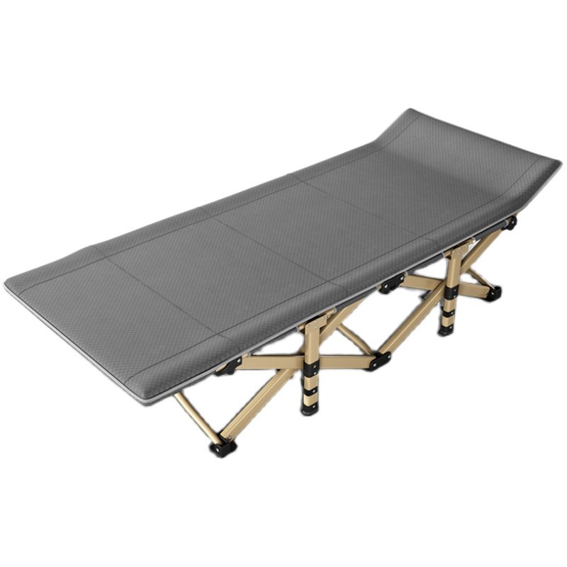 索乐折叠床单人家用午睡午休成人简易办公室行军床躺椅多功能便携