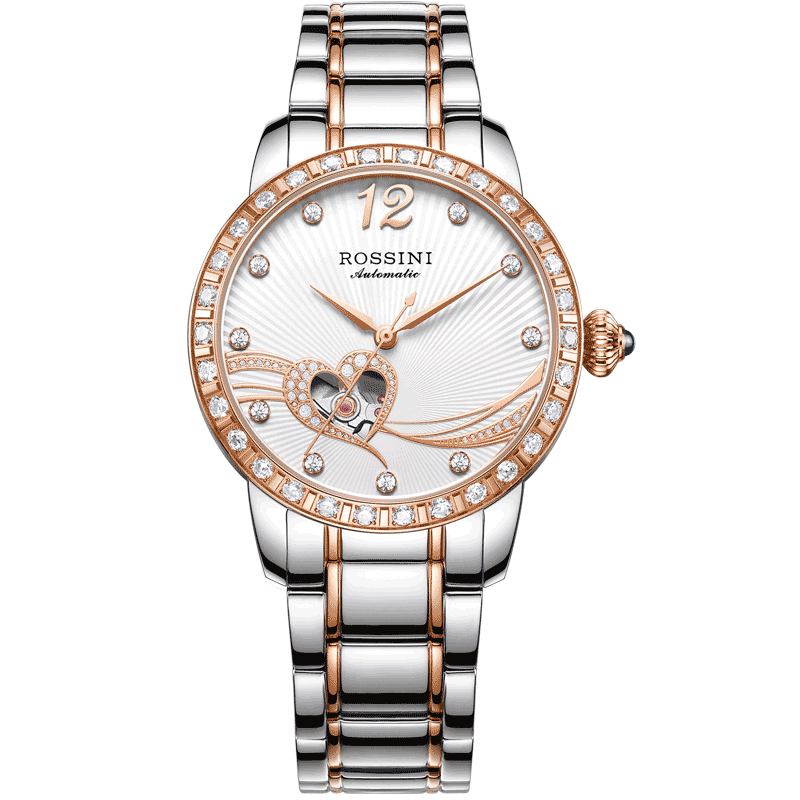 罗西尼机械手表女欧美系列气质腕表