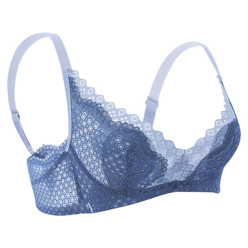 内衣夏季薄款女无钢圈调整型透气胸罩超薄大胸显小胸无痕聚拢文胸