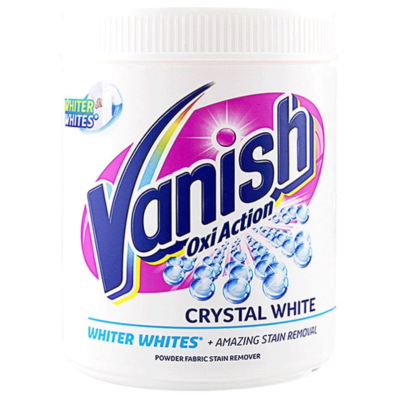 vanish漂白粉白衣服 漂白剂 白色衣物去黄还原增白剂家用去渍洗白
