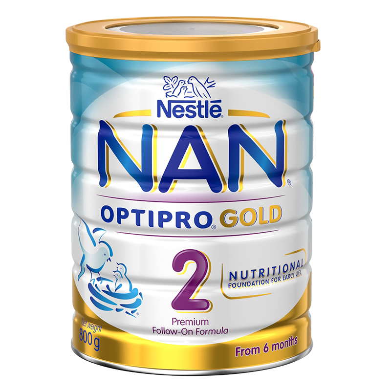 雀巢澳洲正版瑞铂能恩nan optipro原装进口 优质蛋白幼儿奶粉2段_不