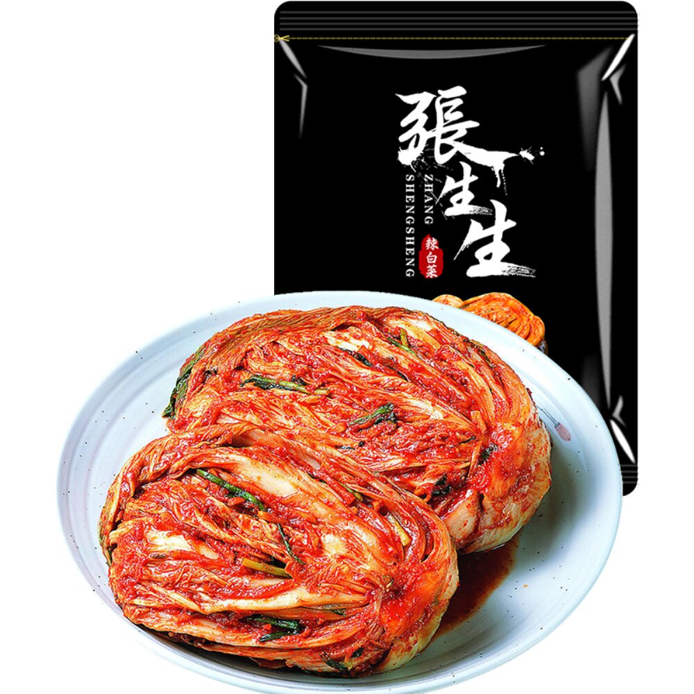 拍3包发5包 正宗张生生韩国风味泡菜辣白菜咸菜下饭朝鲜酱菜450g