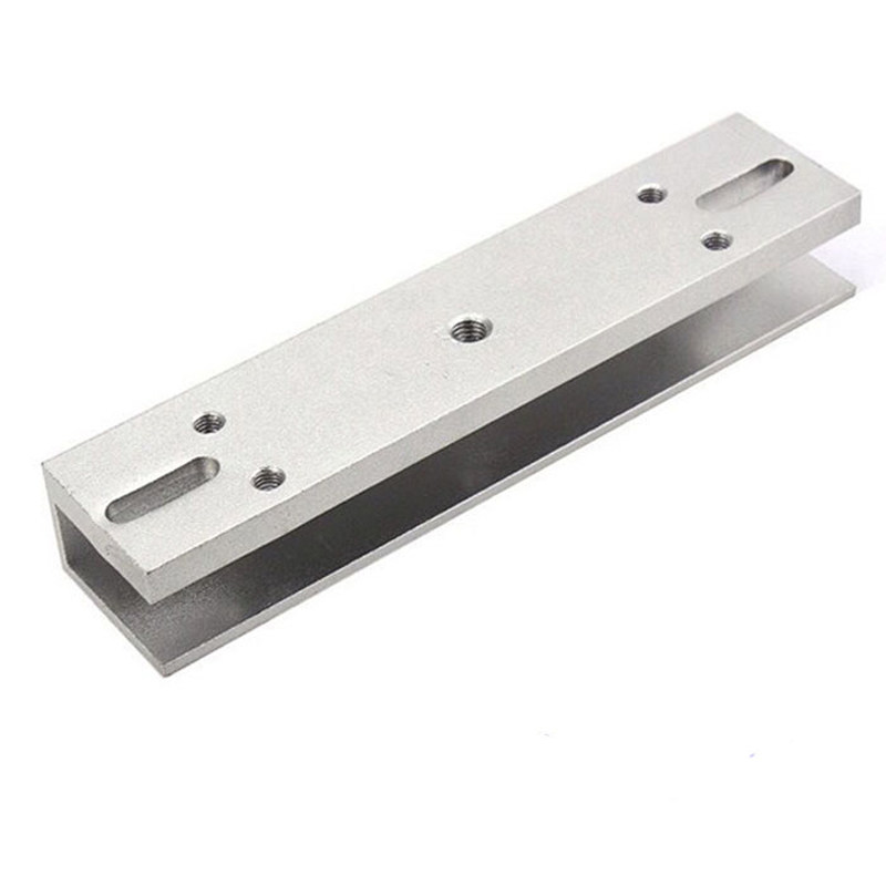 280kg磁力锁u型夹 280公斤磁力锁u型支架 u型门夹 玻璃门夹