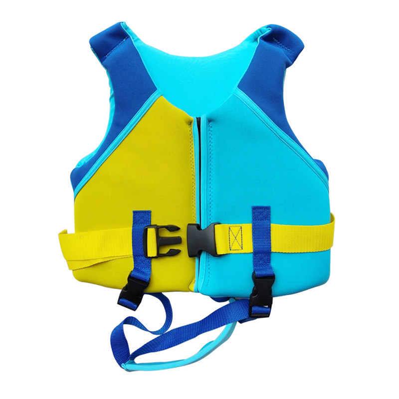 儿童救生衣男女宝宝鱼鳍马甲婴儿泡沫浮潜专业装备游泳浮力衣背心