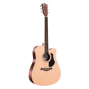 威伯w15单板民谣41寸初学者木吉他