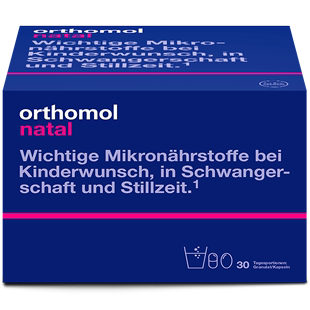 Orthomol奥适宝Natal德国营养孕妇益生菌产后修复哺乳综合维生素
