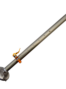 新款铝合金钓台腿带地爪大钓台通用加长加粗升降腿伸缩腿钓鱼台腿