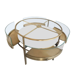 珠宝定制组合圆形展示柜