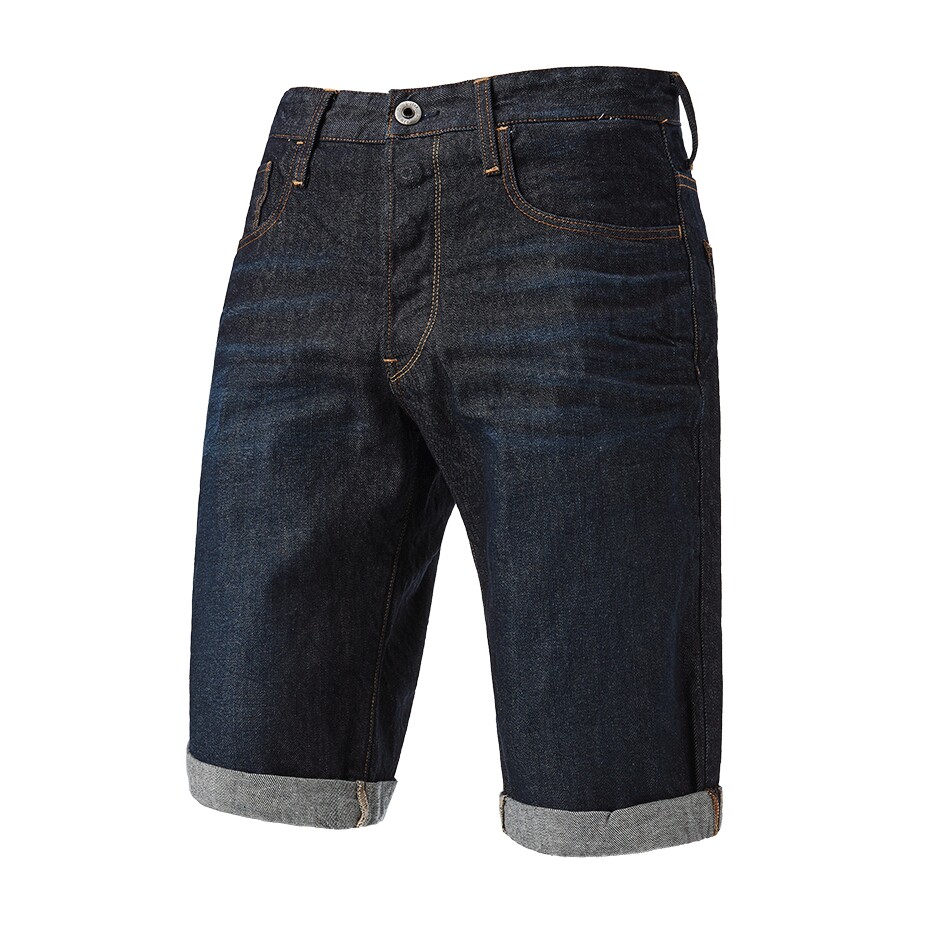 g-star raw2020夏季男士潮流宽松休闲3301牛仔短裤d07432