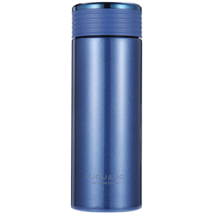 富光保温杯铭尚真空杯带滤网304不锈钢泡茶杯子深蓝浅蓝粉色350ml 券